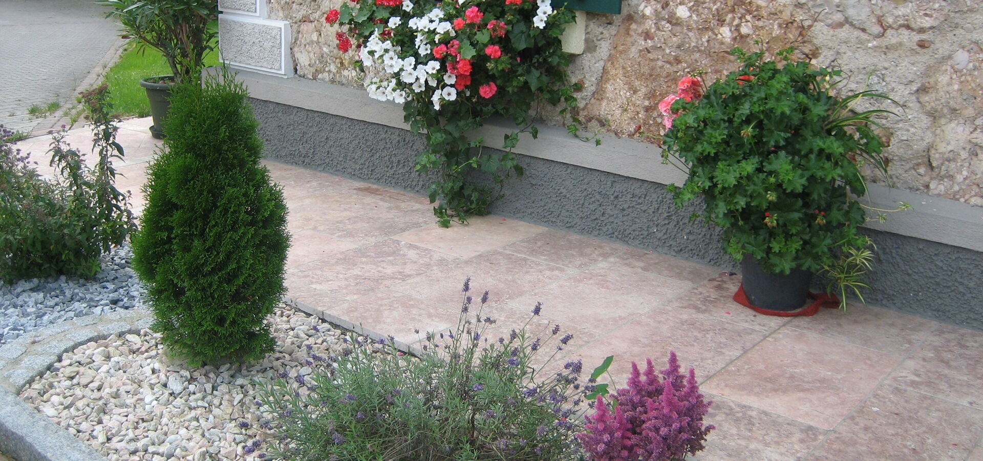 Naturstein Travertin Red