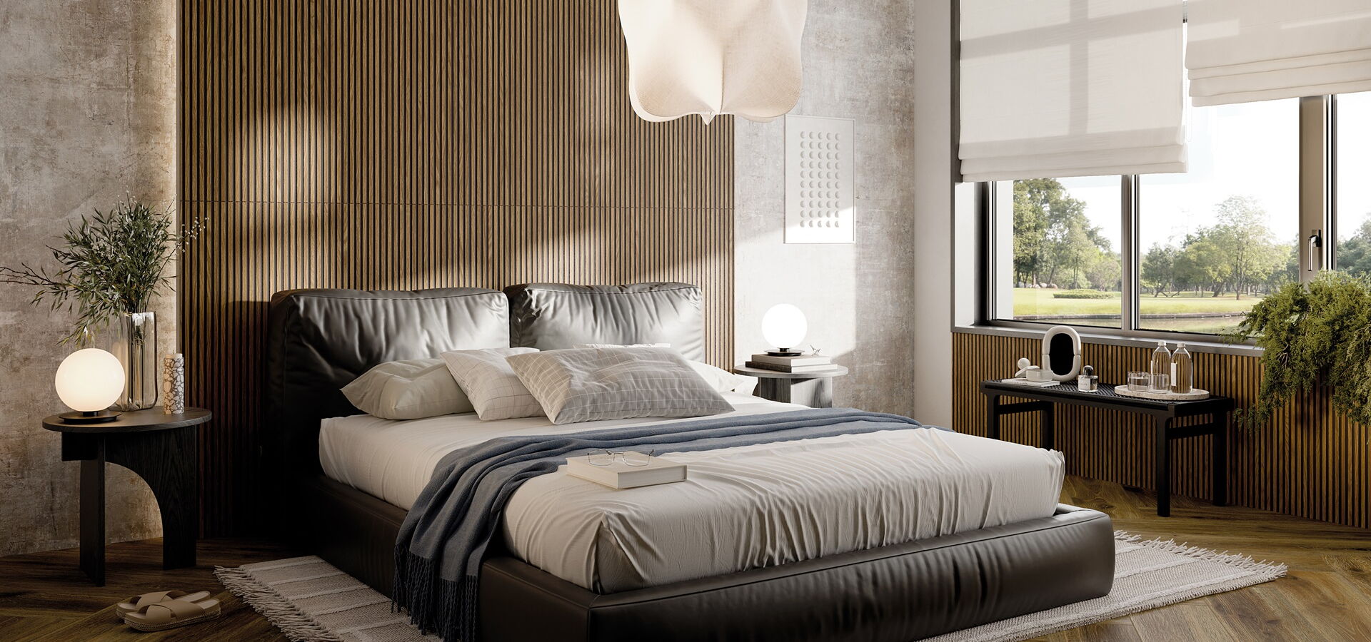 Wandverkleidung cannè nutblack im Innenbereich