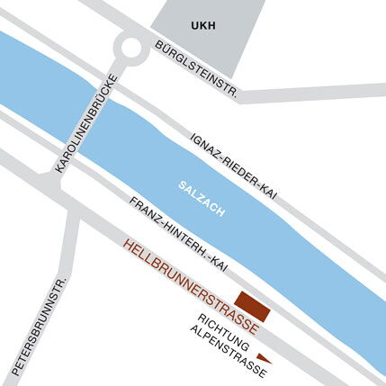 Standort Salzburg Alpenstraße