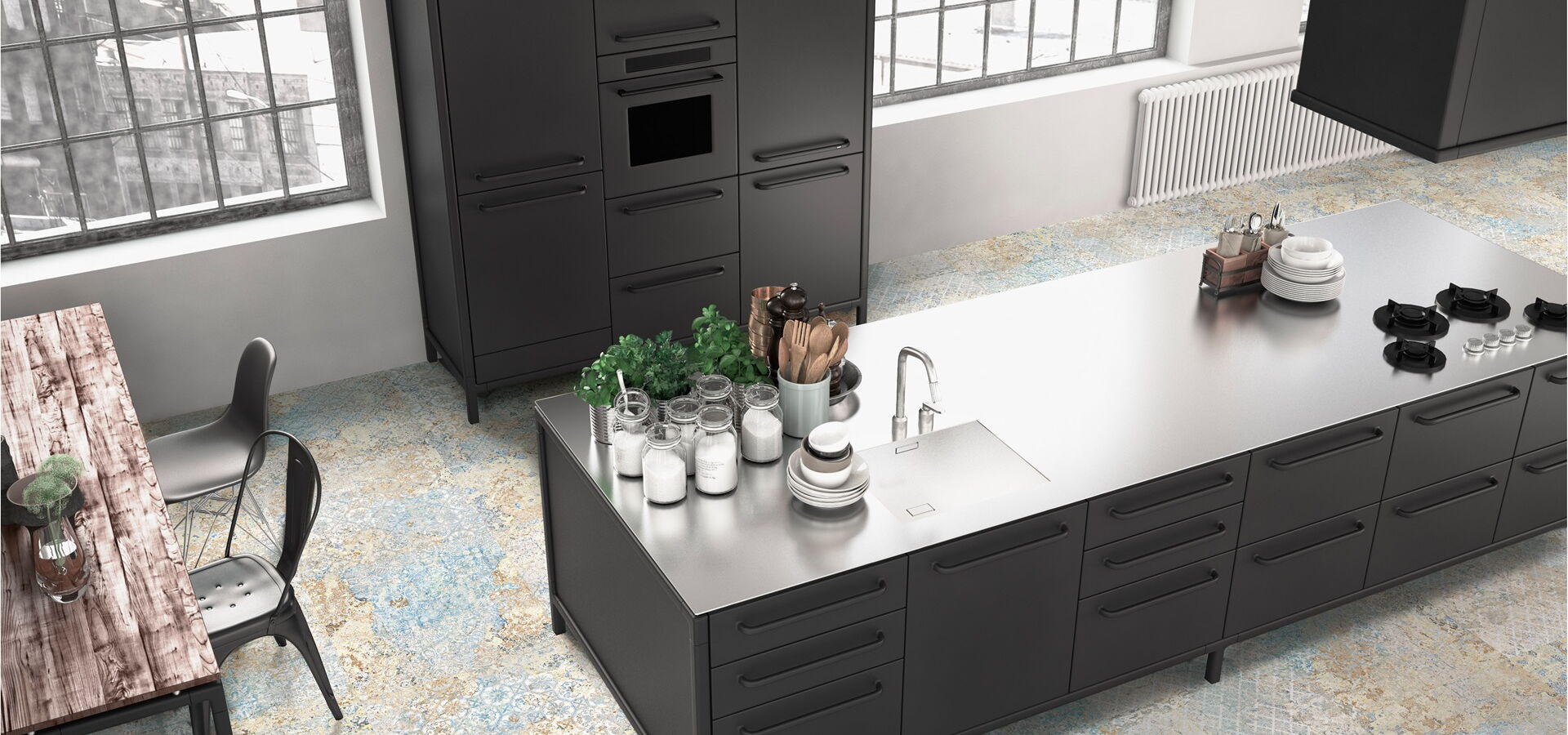 Boden-Keramikfliese AP Carpet