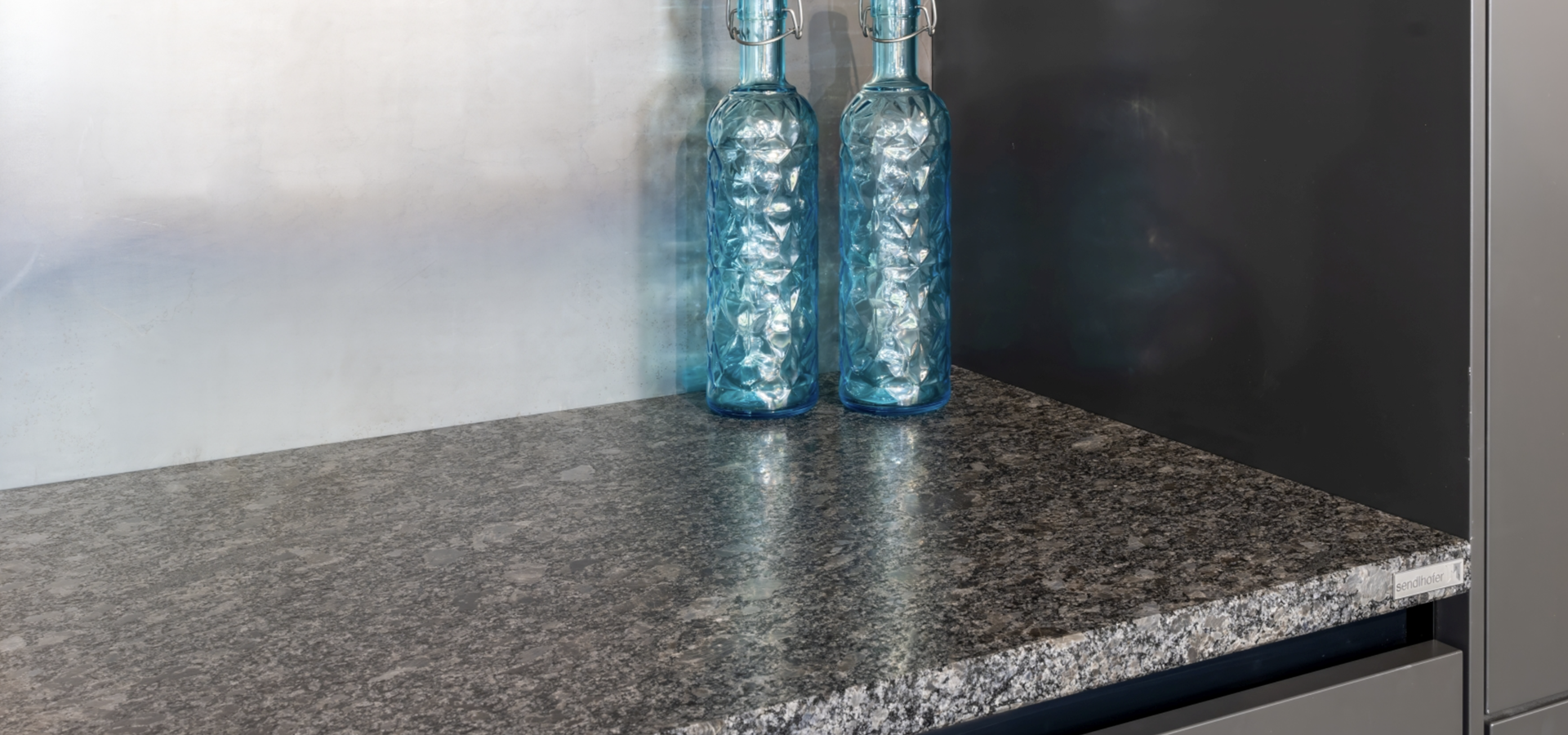 Granit Abdeckplatte Steel Grey