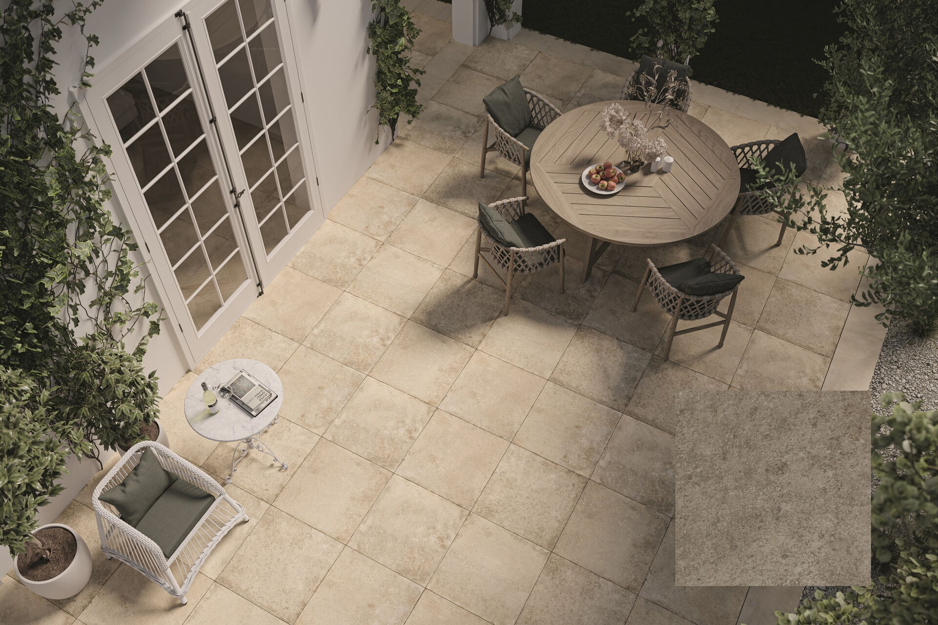 Terrassenplatten Sale Cream
