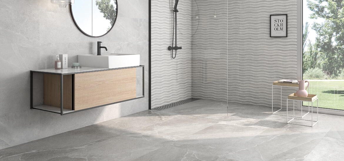 zeitlose Badezimmerfliesen