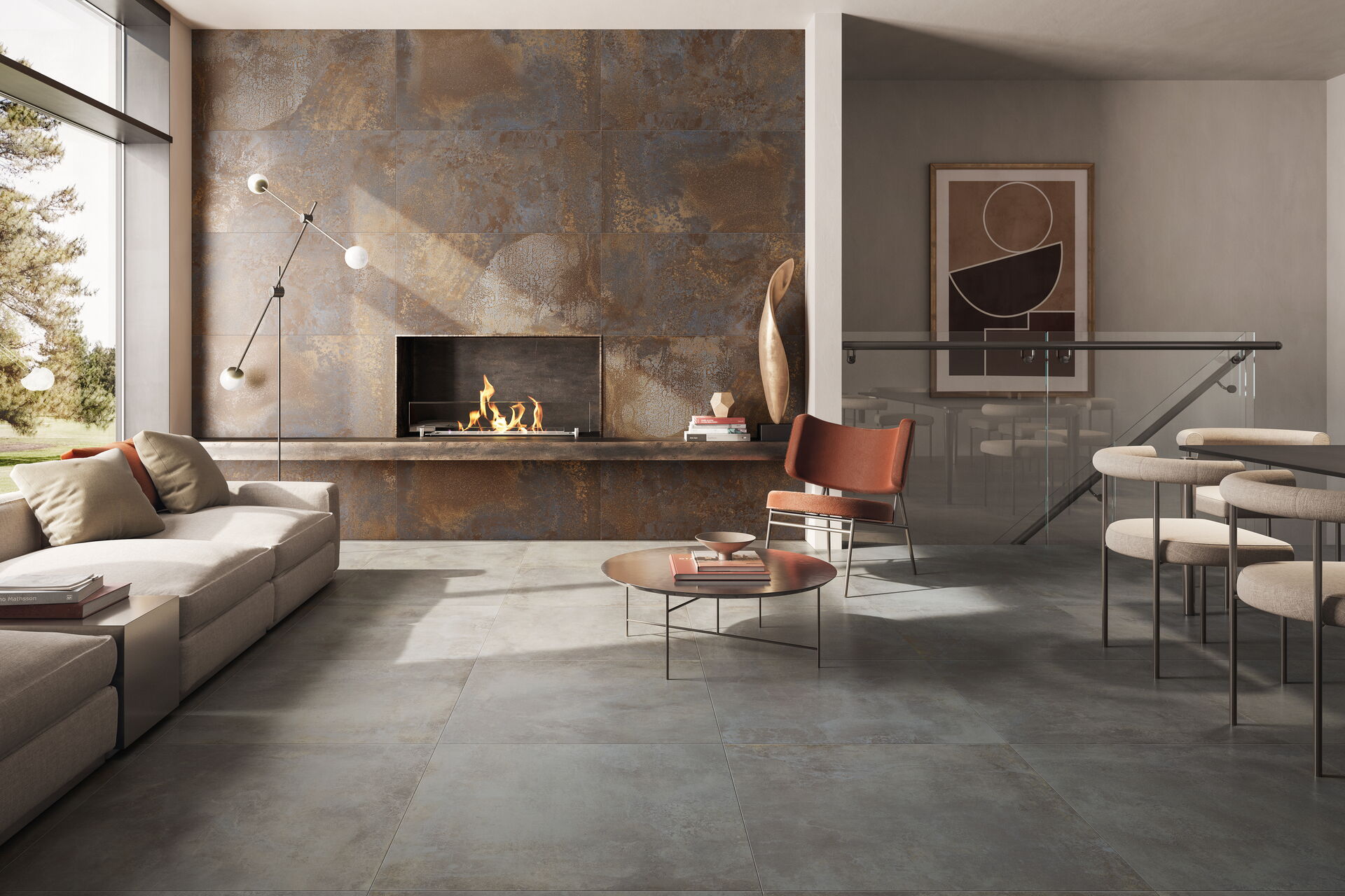 Feinsteinzeug Betonoptik