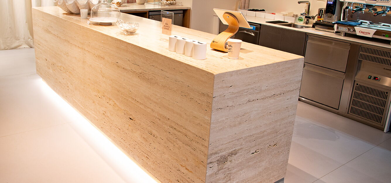 Travertin für den Innenbereich