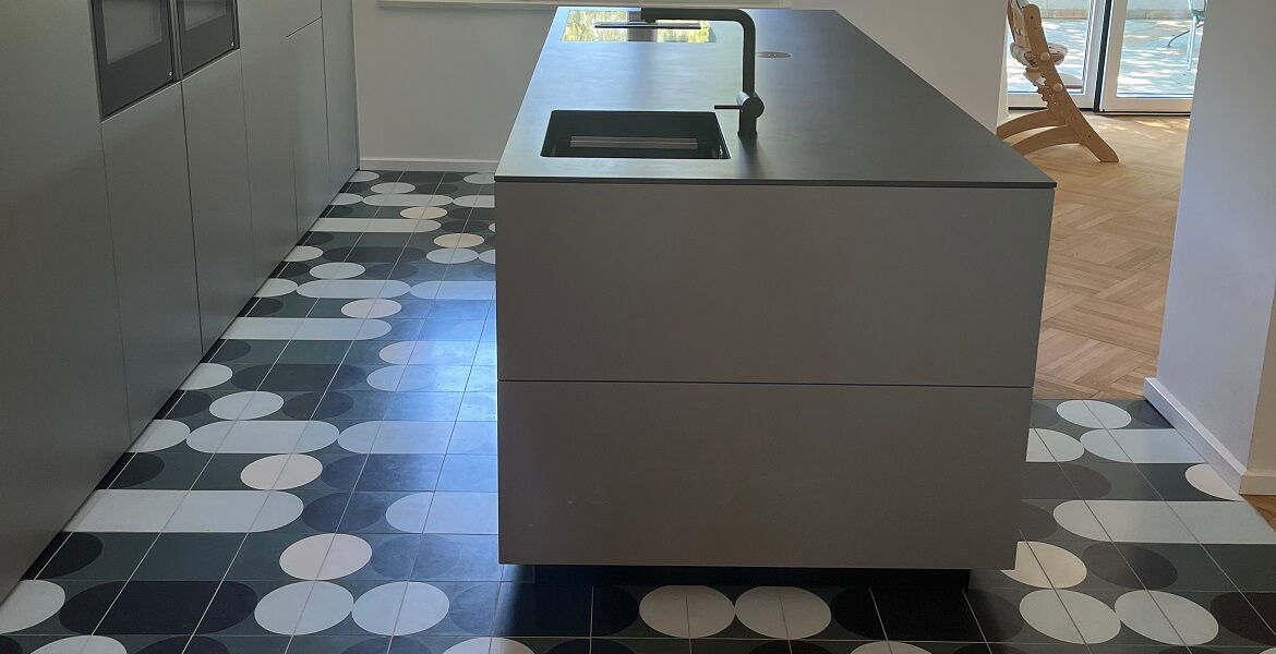 Zementfliese Design India Mahdavi