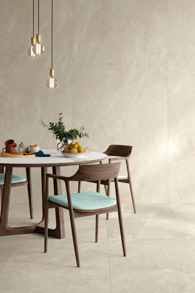 XXL-Keramik im Wohnbereich