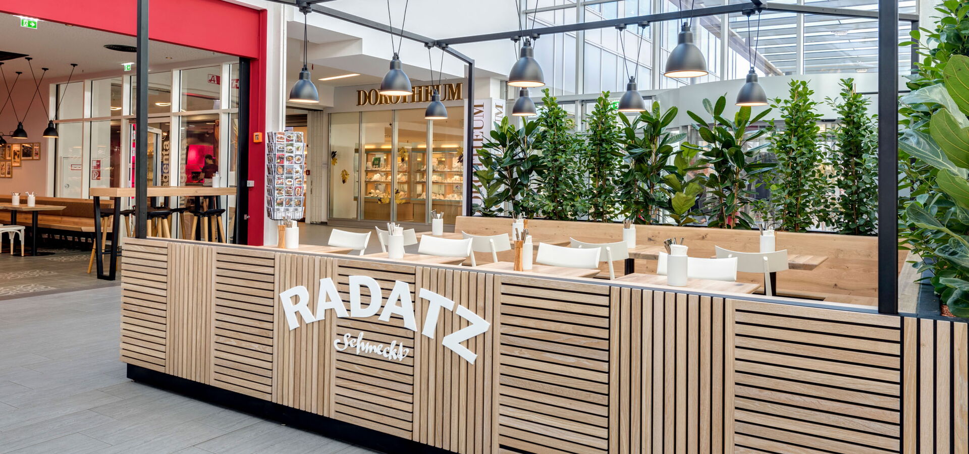 Bodenbelag für Einkaufscenter
