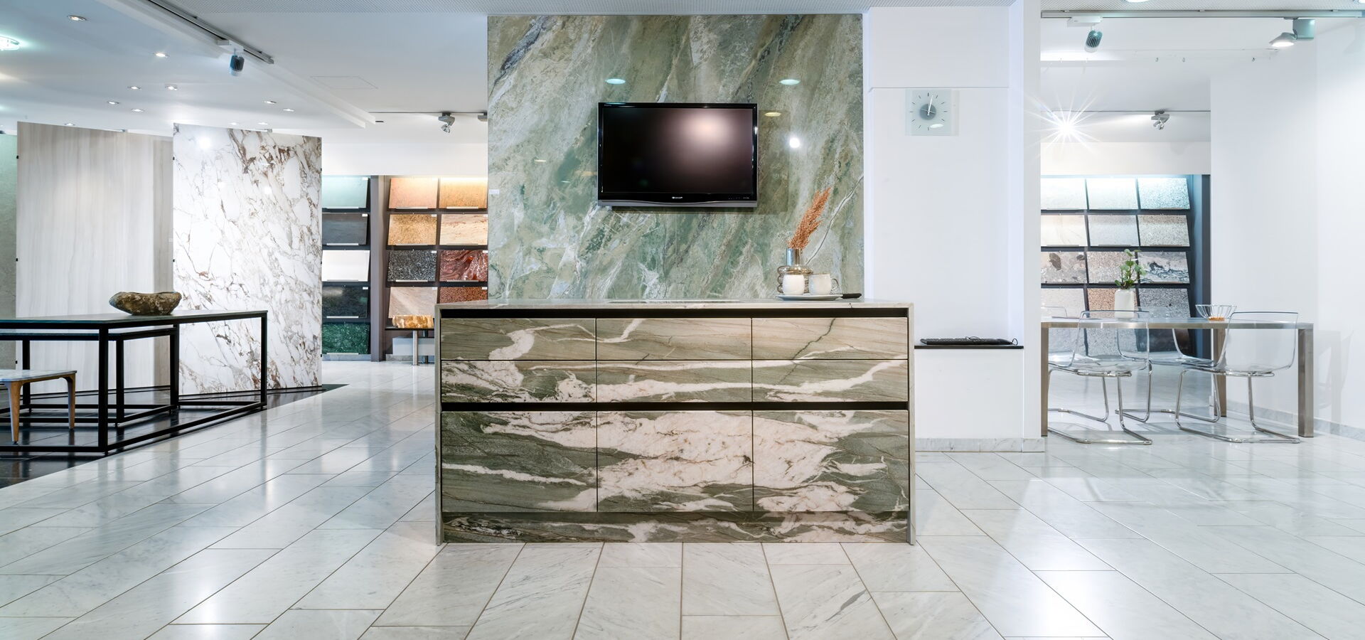 Quarzit Tiffany Natursteinküchenblock