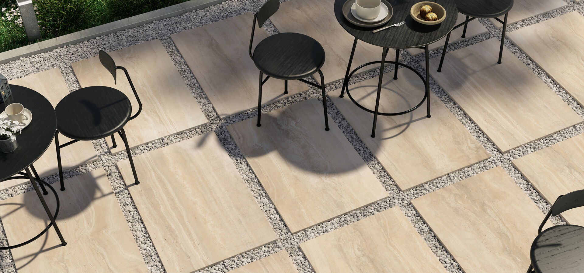 Natursteinplatte Reverso Avorio