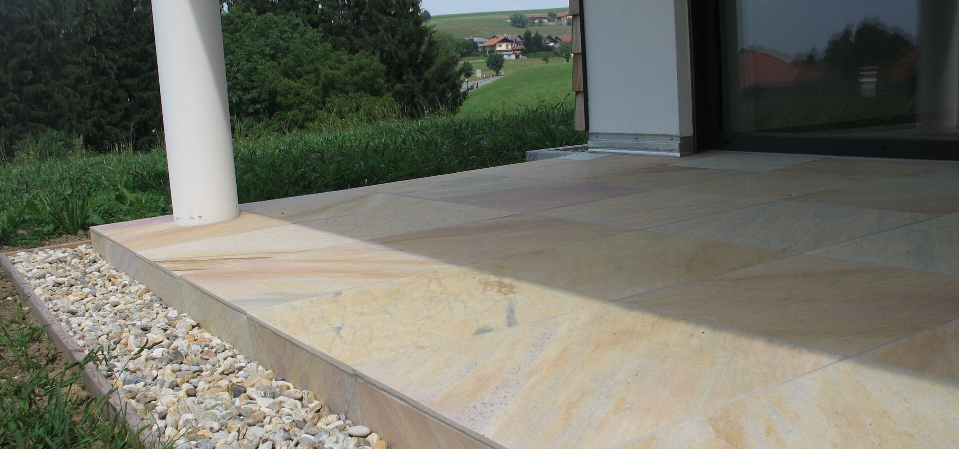 Terasse Samba Quarzot gesägt