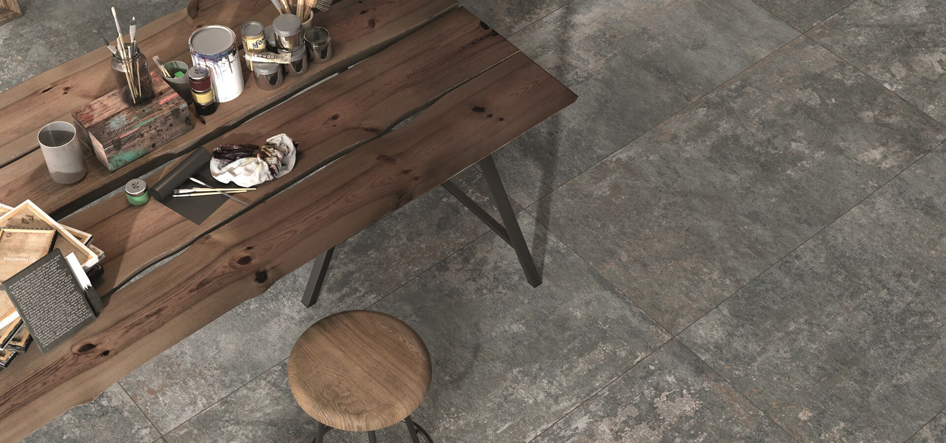 Gipswandoptik naturale Oberfläche