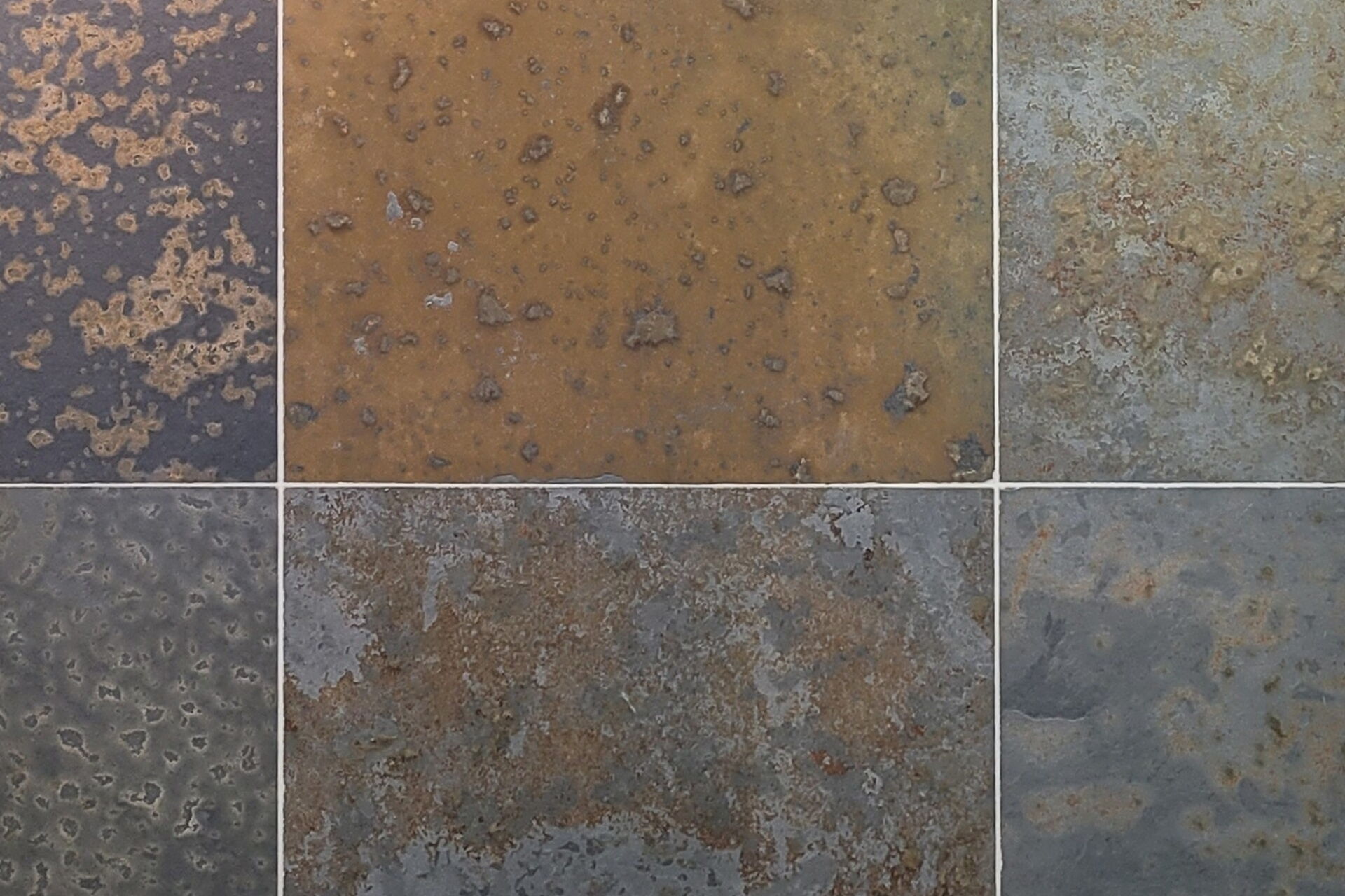 Naturstein Bodenplatten Kanten gesägt