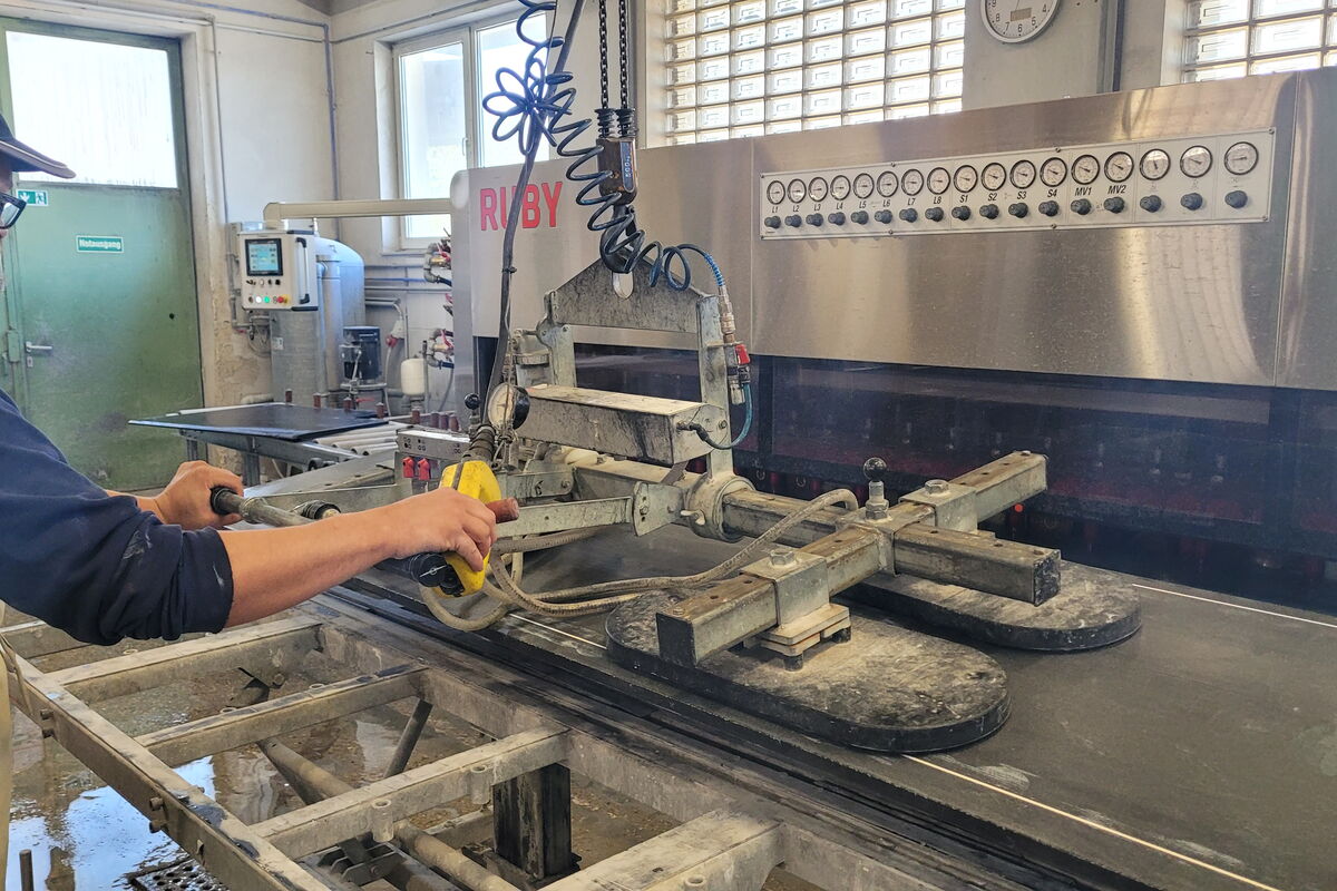 Fertigung Natursteinverarbeitung