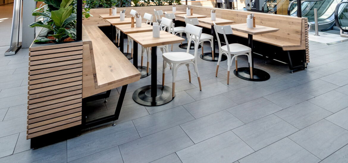 Terrazzo für Shopcenter