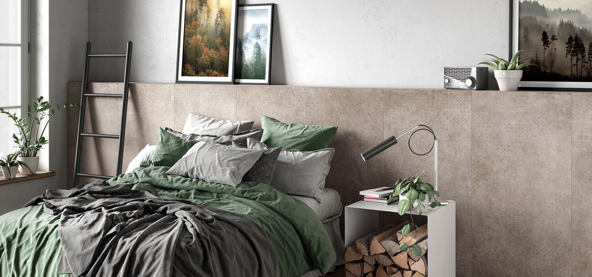 Fliesen im Schlafzimmer