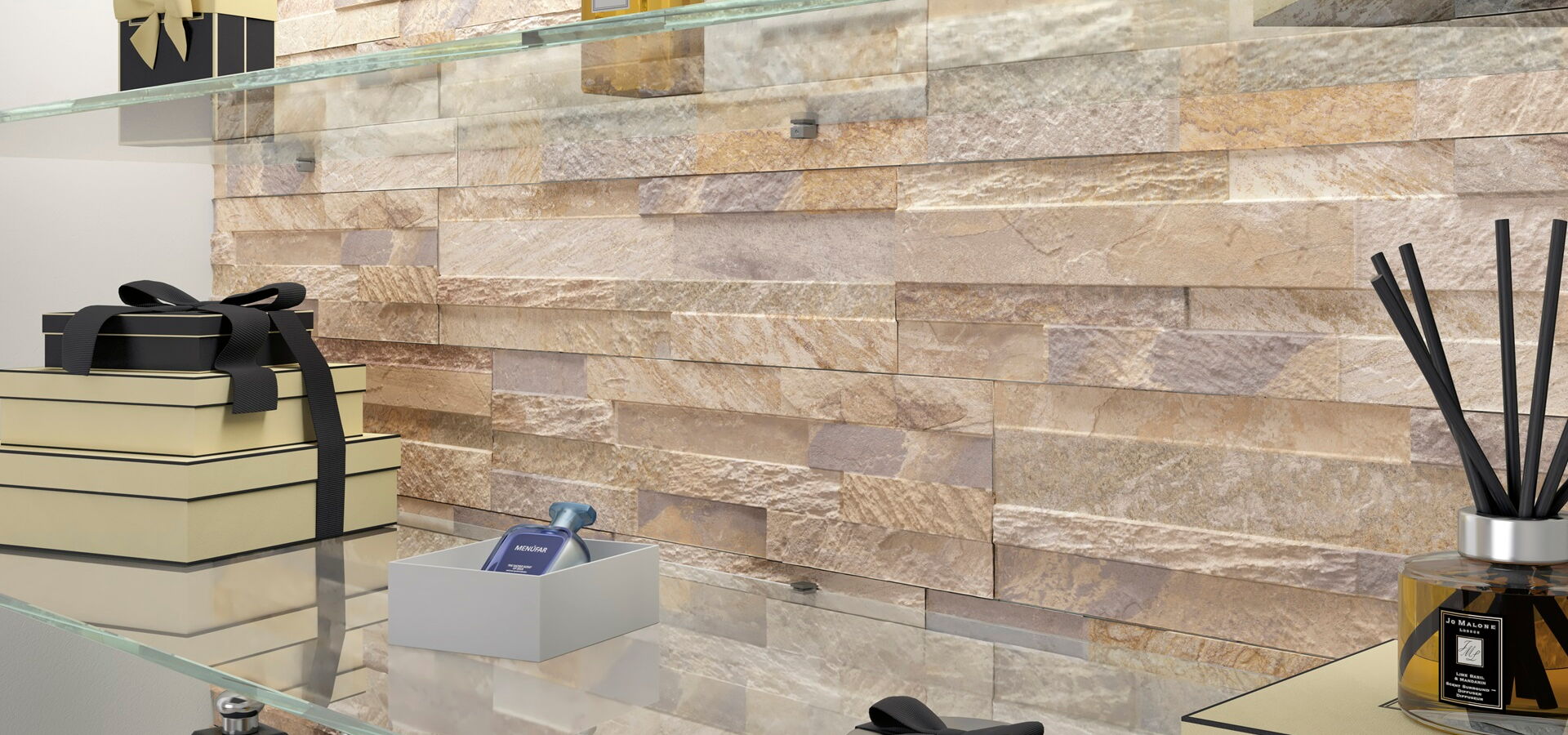 Wandverkleidung Wallert beige