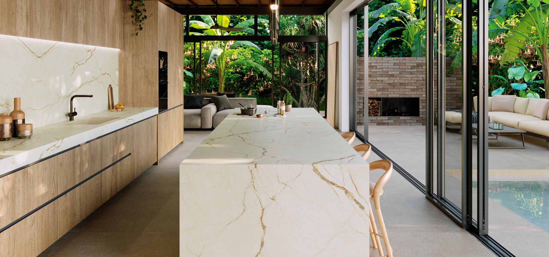 Küchenarbeitsplatte topstone Canela