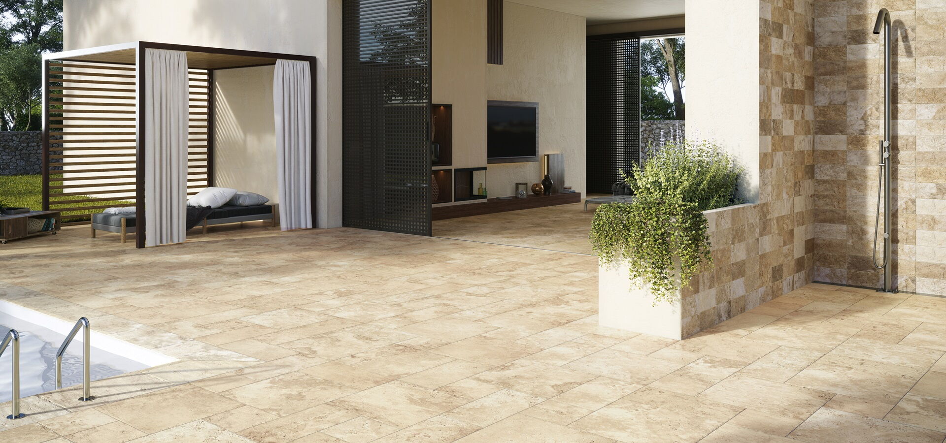 Terassenplatte Outdoor Aurum
